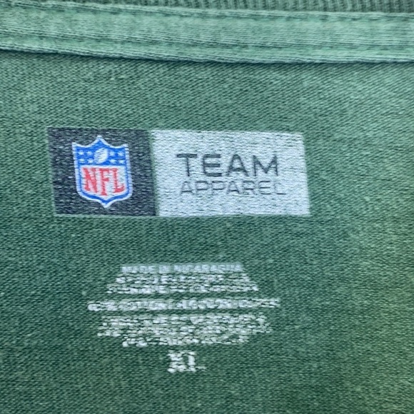 NFL Team Apparel - Vintage Green Bay Packers Green And Yellow Graphic Tee  XL - Picture 8 of 9